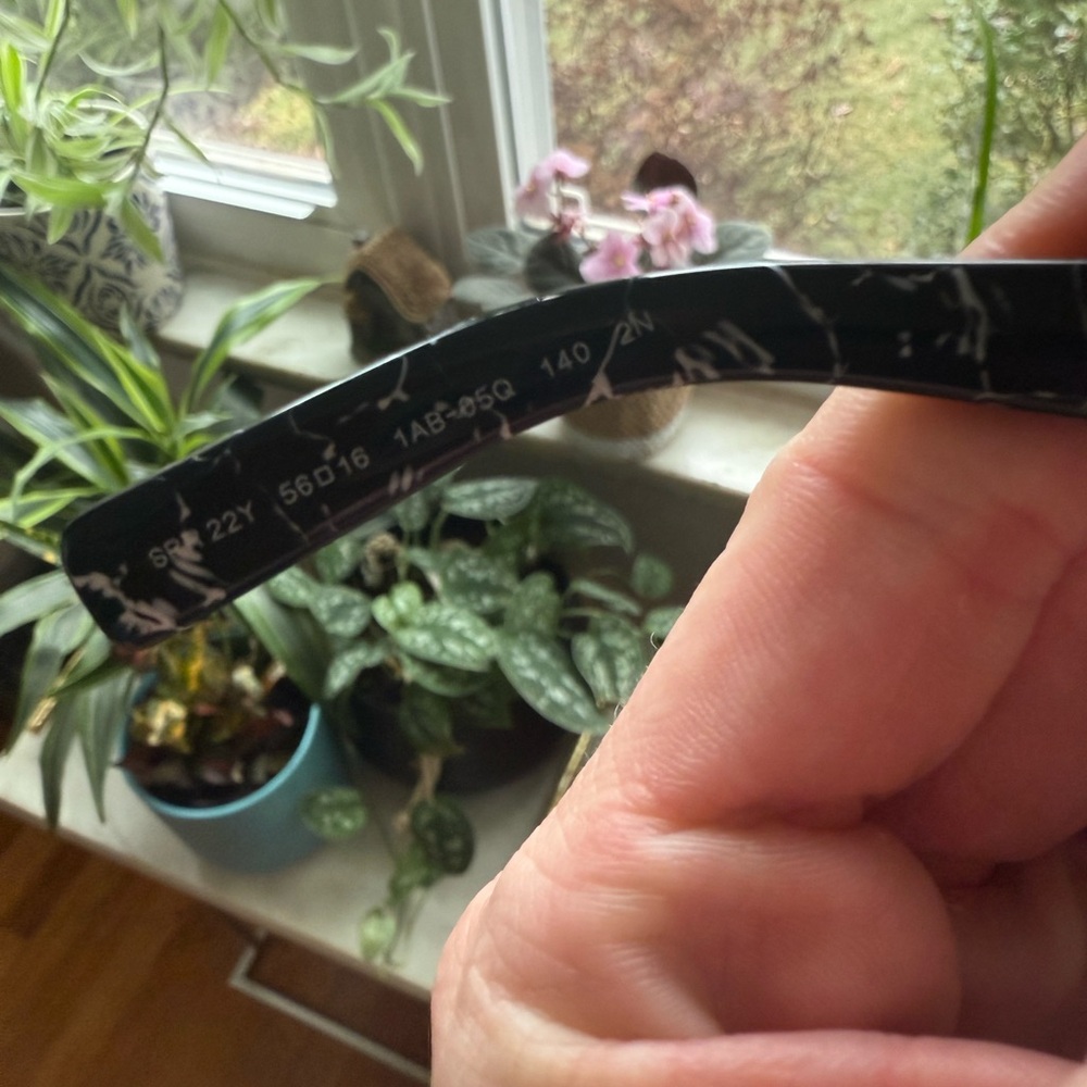 Prada Black Rectangular Sunglasses - image 7